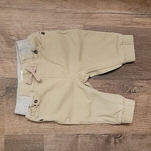 Khaki Baby Joggers - Levi's- Size 6 Months
